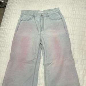 Source Unknown Pink Washed Jeans